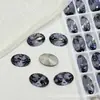 Wuzhou K9 Super Brilhante 8X12 Pedra de Strass em Formato de Ovo de Pombo 1:1 Réplica de Acessórios para Nail Art Huazi Pontiagudos de Fundo Decorativo DIY