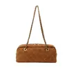 Bolsa de ombro feminina casual de alta qualidade com grade cruzada 2026 nova super quente moda bolsa de ombro única bolsa almofada de corrente