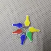 Llavero de Luz LED de Colores Luz Detectora de Dinero Ultravioleta UV Plástico Colgante Pequeño Graduación Día del Niño Regalo de Negocios