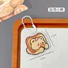Pingente Chaveiro Gatinho Preto Gato Fofo Acrílico Chaveiro Simples Estojo Lápis Bolsa Pingente Decorativo
