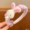 Tiara de Pelúcia Desenho Animado Kuromi para Crianças e Meninas Pequenas Adorável Adereço de Cabeça de Princesa Nova Tiara de Cabelo Sanrio para Mulheres