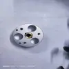 Peças de reposição para máquina de etiquetar: rolo posicionador de etiquetas, bandeja de liga de alumínio, rolo de borracha, esponja, cilindro, escova, batente de material, etc.