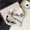 Gorro Negro Mujer Otoño Invierno 2026 Nuevo Holgado Versátil Slouchy Hace que la Cara se Vea Más Pequeña Gorro de Punto Cálido Gorro de Lana