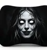 Funda de Almohada Divertida para Coche de Halloween Transfronteriza, Funda Elástica Estampada para Reposacabezas de Coche, Transpirable y Cómoda, Adecuada para Todas las Estaciones