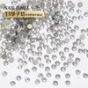 Decoraciones para Uñas 1440 Piezas Imitación Corte Huazi Rhinestones Transparentes de Fondo Plano de Alta Calidad Rhinestones Checos Austriacos Super Brillantes Accesorios para Uñas