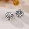 S999 Plata de Pie Plata Tailandesa Dinero de Cobre de la Fortuna Cuentas Espaciadoras Ruyi Pulsera de Cuentas Pulsera Hecha a Mano Accesorios de Joyería DIY