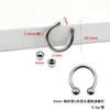Hebillas Anillo Espiral de Doble Cabeza con Remache en Forma de C Multiestilo Simples Sin Costura Accesorios DIY para Bolsos, Zapatos, Accesorios de Ropa