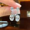 Pendientes de Gota de Agua Grandes de Moda y Alta Calidad de Cao Shi, Encantadores Elegantes, Pendientes de Boda Coreanos, Pendientes de Venta Caliente para Mujeres