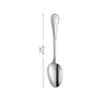 Cuchillo, Tenedor y Cuchara de Acero Inoxidable, Cuchillo, Tenedor y Cuchara para Filete de Hotel, Cuchara y Tenedor para Postre de Restaurante, Juego de Cubiertos Occidentales con Patrón Creativo para el Hogar