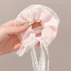 Brillante Coletero Estilo Zhao Lusi para Mujer, Goma para el Cabello de Alta Gama, Cuerda para Moño, Accesorio para el Cabello de Xu Yan