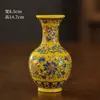 Vaso Boca Pequena Cerâmica Azul e Branco Porcelana Garrafa Mini Hidropônico Retrô Inserção de Flor Pendurar na Parede Inserção Ornamento Cerimônia do Chá Vaso para Flor Pequeno