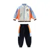 Roupa para Jardim de Infância Primavera, Verão, Outono e Inverno Conjunto Uniforme para Turma 123 para Alunos do Ensino Fundamental Uniforme Escolar para Professores Roupa Esportiva Conjunto de Quatro Peças
