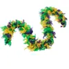 Stock del Fabricante 40g Hojuelas de Fuego Coloridas Tiras de Plumas de Pavo Bufanda de Plumas Decoración Festiva Tiras de Plumas DIY 2m