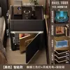 Mesita de noche inteligente, mueble de almacenamiento seguro integrado de uso doméstico moderno, multifuncional, simple, carga inalámbrica, armario de mesita de noche para dormitorio