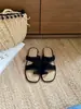 2588-1~Sandalias de Cuña Retro Francesa de Cuero Genuino para Mujer, Adecuadas para Uso en Exteriores, Nuevo Modelo Verano 2025