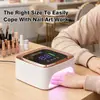Lâmpada Portátil Recarregável para Terapia de Unhas Modelo S40 Cross-Border Luz Vermelha Sensor Inteligente Lâmpada de Unha Recarregável Sem Fio