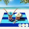 Esterilla Plegable para Camping al Aire Libre, Esterilla de Picnic, Esterilla Impermeable a la Humedad, Tela de Poliéster a Cuadros, Esterilla de Playa Impermeable, Almacenamiento Portátil