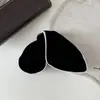 Pinza de Pelo Triángulo de Terciopelo para Mujer, Gama Alta, Nuevo Elegante, Pinza de Tiburón para el Cabello en la Parte Posterior de la Cabeza, Gran Volumen de Cabello, Tocado Grande