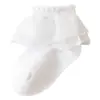25 Años de Nuevos Modelos de Calcetines de Encaje para Niñas, Calcetines de Malla Delgada para Primavera y Verano, Calcetines de Encaje Estilo Japonés de Princesa, Calcetines de Encaje Transpirables para Niñas