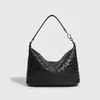 Bolso Nuevo de Tejido para Empanadillas, Bolso de Axila, Bolso de Mano al Hombro, Bolso para Lonchera, Bolso de Monje, Bolso Cruzado Simple y Elegante