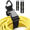 Abrazaderas de Cable con Hebilla Metálica Triangular, Correas Ajustables de Alta Resistencia para Almacenamiento de Cables y Tuberías de Agua, Ganchos para Colgar, Correas de Nylon con Característica de Tensado
