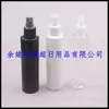 Botella pulverizadora de hombro plano de 180 ml, botella pulverizadora blanca, botella pulverizadora transparente de 180 ml, botella pulverizadora negra, botella pulverizadora de alcohol
