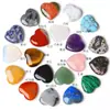 Corazón de Melocotón Natural 20 mm Piedra Preciosa en Forma de Corazón Sin Agujeros, Adorno en Forma de Corazón Transfronterizo, Regalo de Vacaciones, Piedra Cruda de Cristal, Citrino