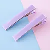 Clip de medio bolso grueso de poliéster de protección ambiental de 6 cm, clip de pico de pato, accesorios para el cabello para niños, pinza para el cabello, material de bricolaje, pequeños accesorios de joyería, venta al por mayor