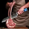 Juego de Cuchillos de Chef para Venta al por Mayor en Amazon Transfronterizo, Santoku Rebanador Fruta Multi-propósito Deshuesador Cuchillo de Cocina Juego de 10 Piezas