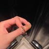 Exquisito Sentido del Diseño Anillo Ajustable de Apertura con Nudo de Doble Capa Anillo de Alto Sentido Versátil Temperamento Sencillo Primera Joyería