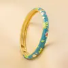 Pulsera de Esmalte Cloisonné de Pekín para Mujer, Diseño Abierto Joyería Creativa de Esmalte, Souvenir de Viaje Único para Damas