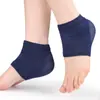 Diretamente do fabricante, protetores de calcanhar em gel para homens e mulheres, meias de silicone para calcanhar hidratantes e anti-rachaduras