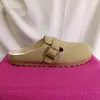 Zapatos de Moda Nueva Estilo Baotou Perezoso Burken Video Real Zapatos Casuales de Moda para Mujer Slip-on Medio Slip-on Zapatos para Mujer