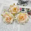 Venda Direta da Fábrica Cabeças de Flores Rosa Simulação Feitas à Mão Flores de Seda Acessórios para Corsage Headwear Guirlanda Parede de Flores para Casamento Corsage
