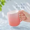 Copo para Enxaguante Bucal Cor Degradê Textura Falsa de Cerâmica Fosca Copo para Escova de Dentes Casal Casa Dormitório Estudante Copo de Lavar Caneca