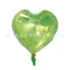 Ins18 pulgadas color gelatina cristal color amor globo de aluminio boda fiesta de cumpleaños decoración propuesta globo flotante de helio