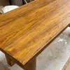 Mesa de Chá de Madeira de Ulmeiro Antiga, Mesa de Madeira Maciça, Mesa de Escritório, Mesa Simples de Madeira Natural, Mesa de Jantar para Casa, Mesa de Chá Vintage, Mesa e Cadeiras para Pousada