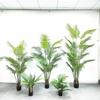 Samambaia Macaco Simulada, Samambaia Seda Dourada, Nova Decoração de Interior e Paisagismo, Planta Verde Simulada em Vaso, Planta Falsa