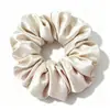 Scrunchies de satín de alta gama al por mayor de fábrica, nuevas ligas para coleta de seda estilo europeo y americano, accesorios para el cabello para mujer
