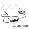 Cuerda de nailon negra al por mayor gafas de lectura gafas de sol cuerda para gafas cordón para miopía cuerda de gafas de moda venta al por mayor