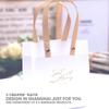 Bolsa de Presente Dia Internacional da Mulher 8 de Março tamanho pequeno Presente Acompanhante Presente de Aniversário Caixa Transparente Portátil Embalagem de Batom Bolsa de Presente