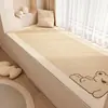 Nueva Alfombrilla para Ventana de Bahía de Bucle Resistente a la Suciedad para el Hogar, Alfombrilla de Dibujos Animados para Reposapiés de Ventana de Balcón, Cojín de Asiento Tatami Estilo Japonés para Todas las Estaciones