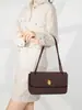 Nova Bolsa de Tecido Feita à Mão, Bolsa Transversal Outono e Inverno, Bolsa de Ombro Moderna, Bolsa Quadrada Pequena Crossbody de Moda de Alto Padrão, Bolsa de Mão