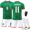 2526 Uniforme de Fútbol Local de México Jersey de Hernández 14 Traje de Uniforme de Equipo Loserano de Álvarez