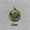 Accesorios estilo Xizang Pulsera de Cuentas de Buda Colgante Lateral Amarillo Colgante Pequeño un Ram Dai Zaki