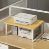 Soporte para impresora, estante para escritorio de oficina, estante organizador de archivos para escritorio en casa, soporte pequeño para copiadora de escritorio