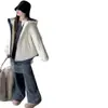 Abrigo de algodón de invierno para niñas 2026 nuevo casual estilo coreano a cuadros con capucha de algodón para niñas mayores, cálido estilo invernal