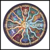 Nueva Serie de Flores Mandala DIY Pintura de Diamantes 5D Llena de Diamantes Punto de Cruz Pintura Decorativa Pintura para Colgar Fabricante Venta al por Mayor