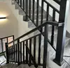 Corrimãos de escada em liga de alumínio, guarda-corpos de varanda, cercas de jardim para casas de vila de luxo leve e casas auto-construídas, cercas de parede modernas e simples