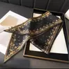 Bufanda de Seda para Mujer 2026 Nuevo Estilo Bufanda para Cuello con Sensación de Lujo, Larga y Rayada para Otoño, Combinable con Camisas, Estilo Coreano, Bufanda Versátil